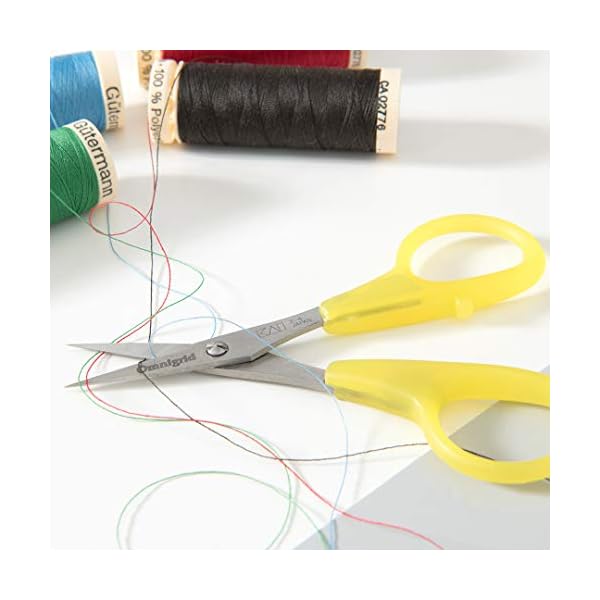 Omnigrid Stickschere, 10,2 cm, Gelb – Bild 3