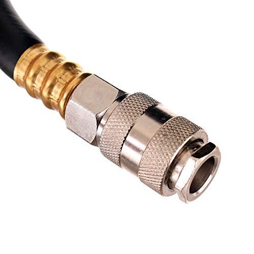 Profi Schlauch Luftschlauch 5m 3/8' 5mm mit Schnellkuppung resistent