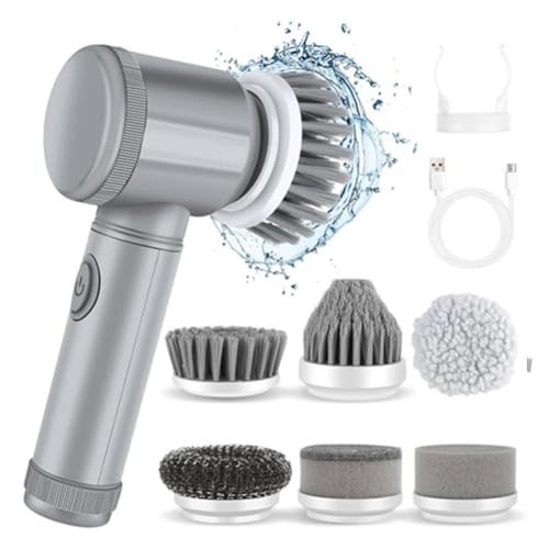 Electric Spins Scrubbers, Cleaning Brush,Electric Cleanning Brush,2024 Spin Scrubber,Handheld Scrubber,Mul Electric