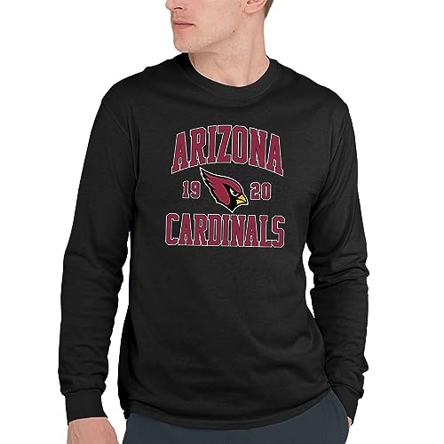 Hybrid Sports NFL - Established - Officially Licensed Adult Long Sleeve Fan Tee for Men & Women