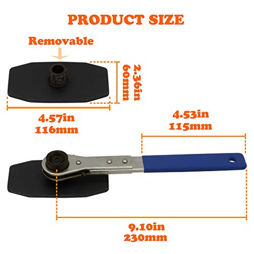 Hxxf Brake Caliper Press Tool Car Ratchet Brake Piston Caliper Wrench Spreader Tools Hand Tool Accessories For Car Repair (Gloves Included) #TOP6