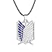 Attack on Titan Collier Pendentif Logo Scouting Legion