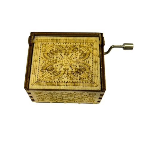 Zesta Wooden Hand Cranked Collectable Engraved Music Box (to My Wife (D1)),Teen