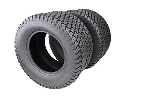 Set of Two New 24x12.00-12 4 Ply Turf Tires for Lawn & Garden Mower (2) 24x12-12