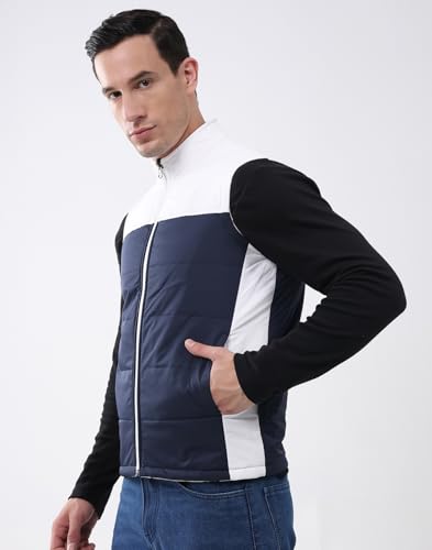 Image of Monte Carlo Men's Regular Fit Reversible Jacket | Detachable Hood | Sleeveless Style | Solid Design | able Winter Jacket for Men | Stylish Reversible Hooded Jacket For Men's (Pack Of 1)
