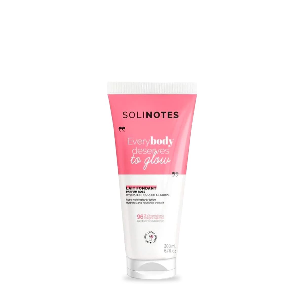 Solinotes Rose Fondant Milk 200ml