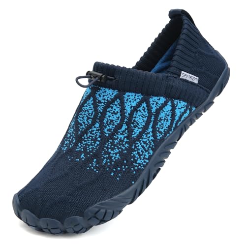 Image of WateLves Barefoot Water Shoes Women Men Minimalist Comfortable Walking Shoes Beach Outdoor Running Sneakers