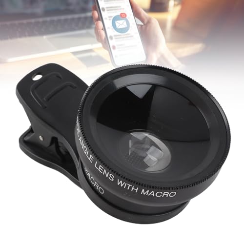 Lente de teléfono móvil macro HD y gran angular 0.45X compatible con iPhone Android -10119924 5