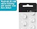 Open Domes Double Vent Hearing Aid for Oticon Replacements, 6mm Oticon Minifit Double Vent Bass Domes (1 Pack)