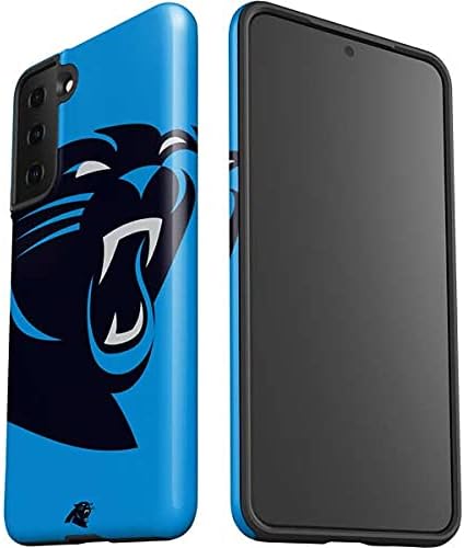 Skinit Pro Phone Case Compatible with Galaxy S21 FE - Officially Licensed NFL Carolina Panthers Large Logo Design