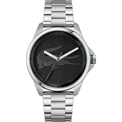 Montre Lacoste Le Croc pour homme en acier argenté 2011131