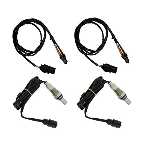 Set de 4 sensores de oxígeno GAM compatibles Ford F150 V8 5.0L y 6.2L miniatura 1