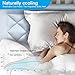 Cooling Mattress Topper King Size - Pillow Top Mattress Pad for Hot Sleepers - Breathable Ultra Soft Mattresses Protector with 8-21 Inch Deep Pocket (78x80 inch, Blue)
