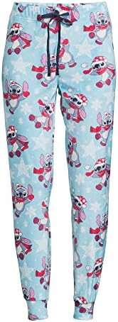 Disney Women’s Lilo and Stitch Christmas Lounge Sleep Pants