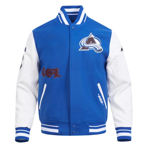 Image of Pro Standard Mens NHL Old English Varsity Jacket
