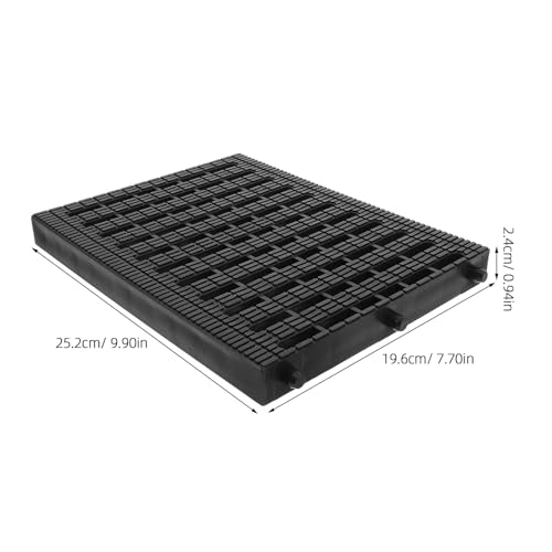 Grille emboîtable en plastique avec système anti-retour d'eau