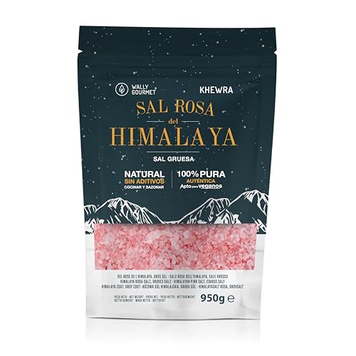 Himalaya Salz Grob, Rosa. 100% Natürlich, BIO, Ohne Zusatzstoffe, Unraffiniert. Grobes Salz Mit...