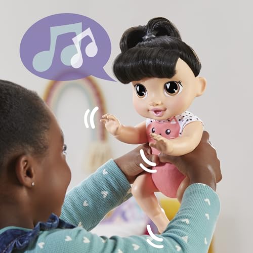 Muñeca Baby Alive Katie Kat de 27 cm con Sonido miniatura 5