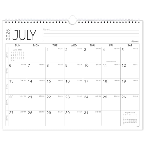 2025-2027 Calendar - 24 Months Wall Calendar 2025-2027, JULY 2025 - JUNE 2027, 14.8'' x 11.5'', Large Blocks with Julian Dates, Premium Paper 2025-2027 Calendar - 24 Months Wall Calendar 2025-2027, JULY 2025 - JUNE 2027, 14.8'' x 11.5'', Large Blocks with Julian Dates, Premium Paper