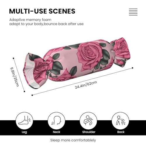 Almohada de espuma viscoelástica tamaño único color negro miniatura 3