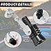 YIUIY 2 Pack Universal Turbo Pipe Pipe Whistle Muffler Sounder Simulator Tailpipe Noise Sound Enhancer Compatible with Truck, Motorcycle, Cars, Dirt Bike and Scooter(XL Black)