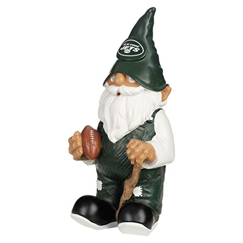 Image of NFL Resin 11.5 inch Team Logo Outdoor Garden Statue Gnome