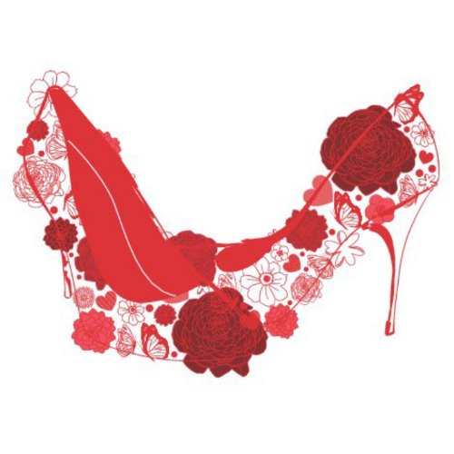 Twizler Blank Card For Her with Red Shoes – Happy Birthday Card – Anniversary Card - Congratulations Card – Good Luck Card – Thank You Card – Mothers Day Card – Valentines Card