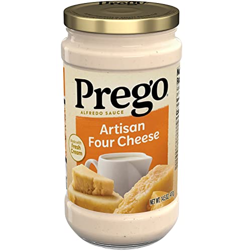 Prego Four Cheese Alfredo Pasta Sauce, 14.5 oz Jar (Pack of 12) -  CAMPBELL SOUP COMPANY, 200000024920