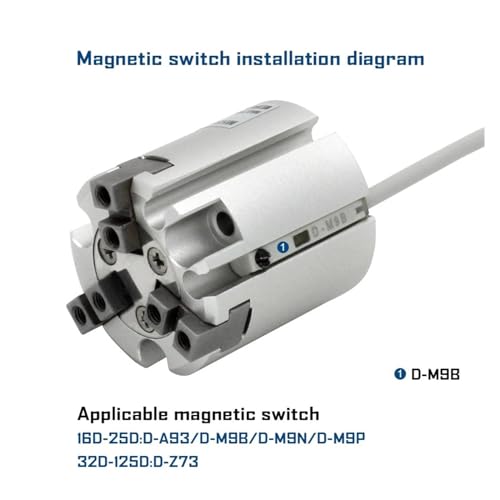 Cylindre rotatif MHS3 solution de préhension stable pour robotique - 7