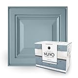 Nuvo Tidal Haze Cabinet Makeover Kit - Easy DIY 7-Piece Set, Dusty Pale Blue, Long-Lasting Finish