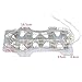 DC47-00019A Heating Element for Samsung Dryer Replacement Dryer Heating Element for Samsung DV45H7000EW/A2-0000, Samsung DV363EWBEUF/A1-0000, Samsung DV393ETPAWR/A1-0000, Samsung DV328AEG/XAA Dryers