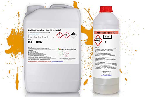 otto-online-handel Otto13 Ral1007 - Resina epoxi, color amarillo narciso Cover