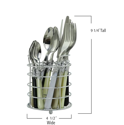 Image of Gypsy Color Glam Mix & Match Stainless Steel Flatware Collection, Set of 16