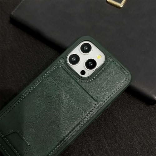 Étui portefeuille en cuir de qualité supérieure avec support pour iPhone 15 Pro Max - 2