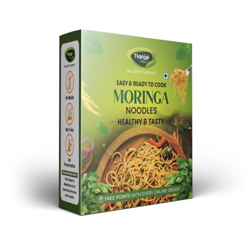 Image of Thanjai Natural Millet Noodles 180 Grams X 4 Varieties (720 Grams) of Homemade Natural Moringa | Corn | Horsegram and Ragi Millets Noodles (No Preservatives, No Chemicals, No Artificial Extract)