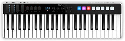 IK Multimedia iRig Keys I/O 49 portable keyboard MIDI controller 24-bit/ 96Khz audio interface full-size synth