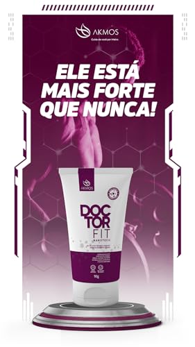 Gel Akmos Doctor Fit Nano para Massagem 90g - com Arnica e Alecrim