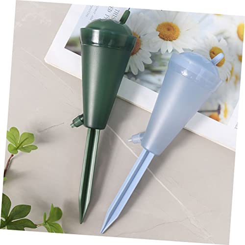 OFFSCH 2 Unidades gotejador de cone regador de plantas dispositivo de auto-irrigação plantar plantas