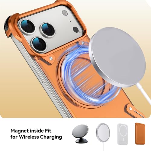 Protection iPhone 17 transparente haut de gamme avec fixation magnétique puissante - 4