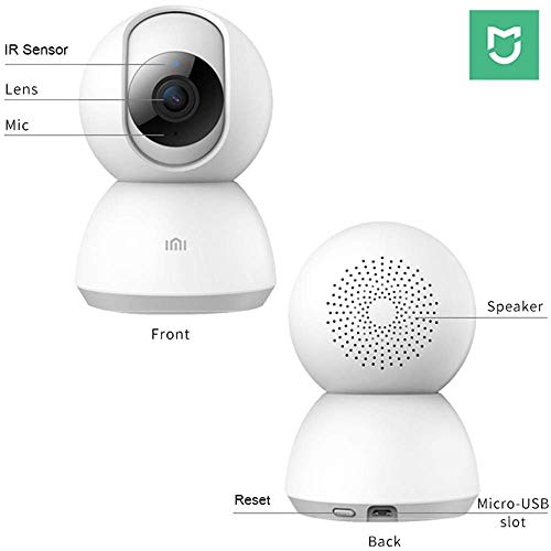 Câmera de Segurança IP Xiaomi Mi 1080p HD 360° Visão Noturna