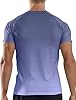 Men’s T-Shirts Gym Running T Shirts for Men Moisture Wicking Athletic Sport Breathable Tops Quick Dry Short Sleeve Workout T-Shirt Purple 3XL #1