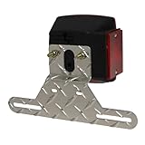 CE Smith Trailer 26053A Aluminum Tread License Plate Bracket, 9 3/8