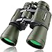 Binocolo da caccia 20 x 50 per adulti – 28 mm grande oculare professionale impermeabile binocolo per bird watchching escursionismo concerto viaggi con lente BAK4 Prism FMC verd