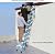 Concertina Loft Ladder Alloy Attic Access Ladder Pull Down Attic Ladder Non-Slip Steps Attic Stairs Indoor and Outdoor Telescoping Ladder Folding Ladder,2.7