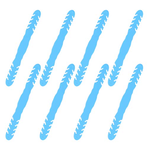 NUOBESTY 20PCS gancho de alça de orelha extensível anti aperto, protetor de orelha, alça de orelha c