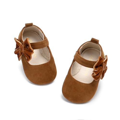 Image of PHIRAMIN Toddler Girl Mary Jane Dress Shoes-Little Girl School Uniform Shoes for Wedding Party