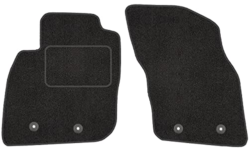 Vorne Velour Fußmatten Satz Für Volvo V40 I (1999-2004) - 2-Teilig - Passgenau