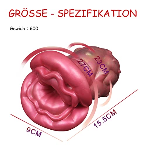 600g Realistische Monster Masturbator Taschenmuschi Sex Spielzeug,3D Silikon Vagina Masturbatoren Muschi Taschenmuschi Penismassage Mann Sex Spielzeug – Bild 3