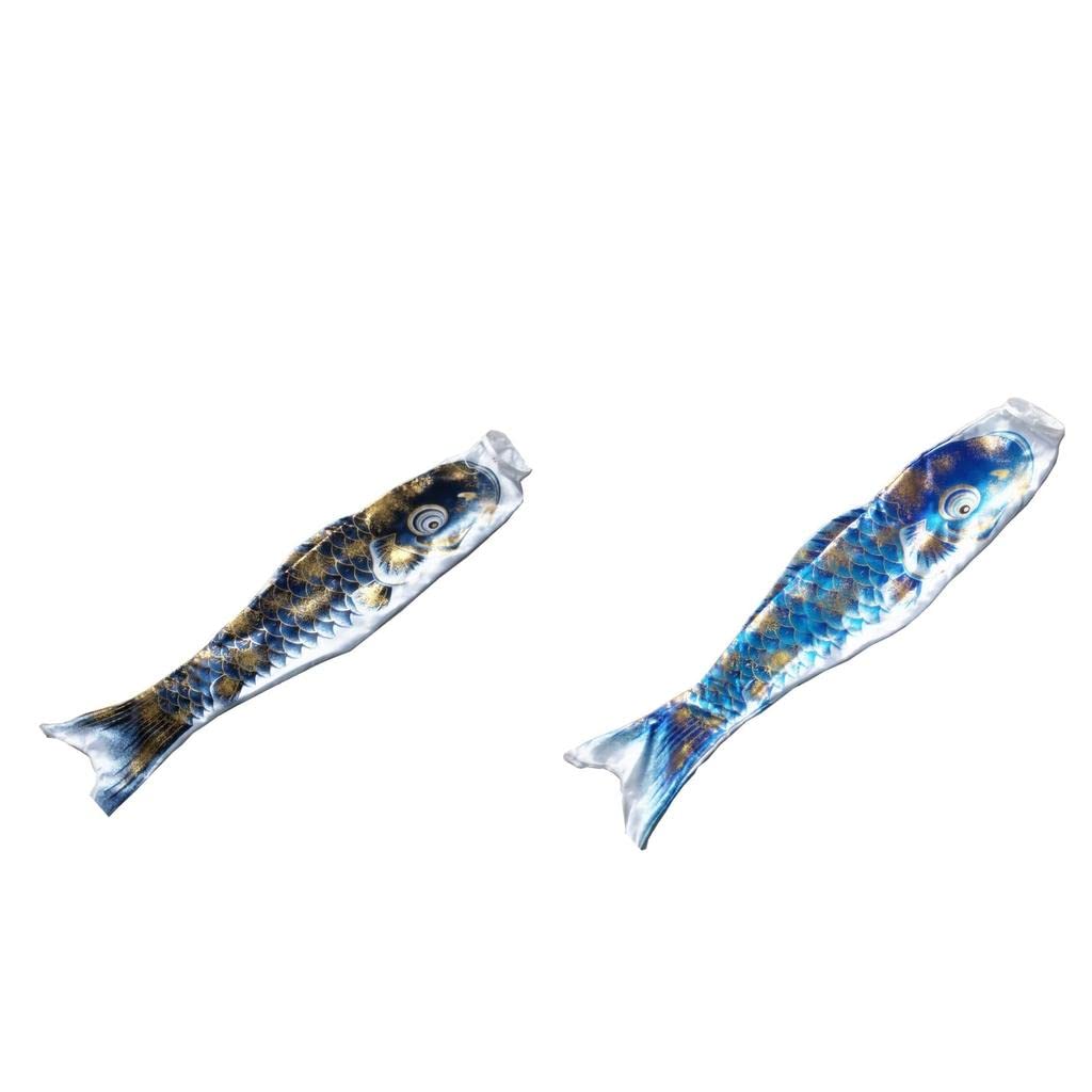 25pcs Japanese Windsock Carp Garden Koi Nobori Sailfish Black Blue | Windmills & Wind Spinners Déco Yard, Outdoor Living-image-39