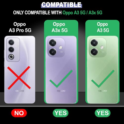 Image of Shockproof Case for Oppo A3 5G / A3x 4G / A3x 5G | Full Camera Protection | TPU Flexible Back Cover for Oppo A3 5G / A3x 4G / A3x 5G (Steel Blue)